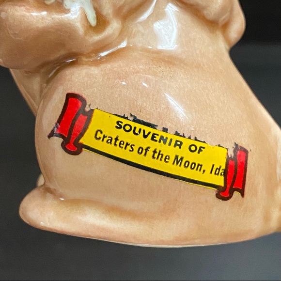 Vintage Cocker Spaniel Kitsch Dog Ceramic Salt & Pepper Shaker Set - Picture 11 of 12